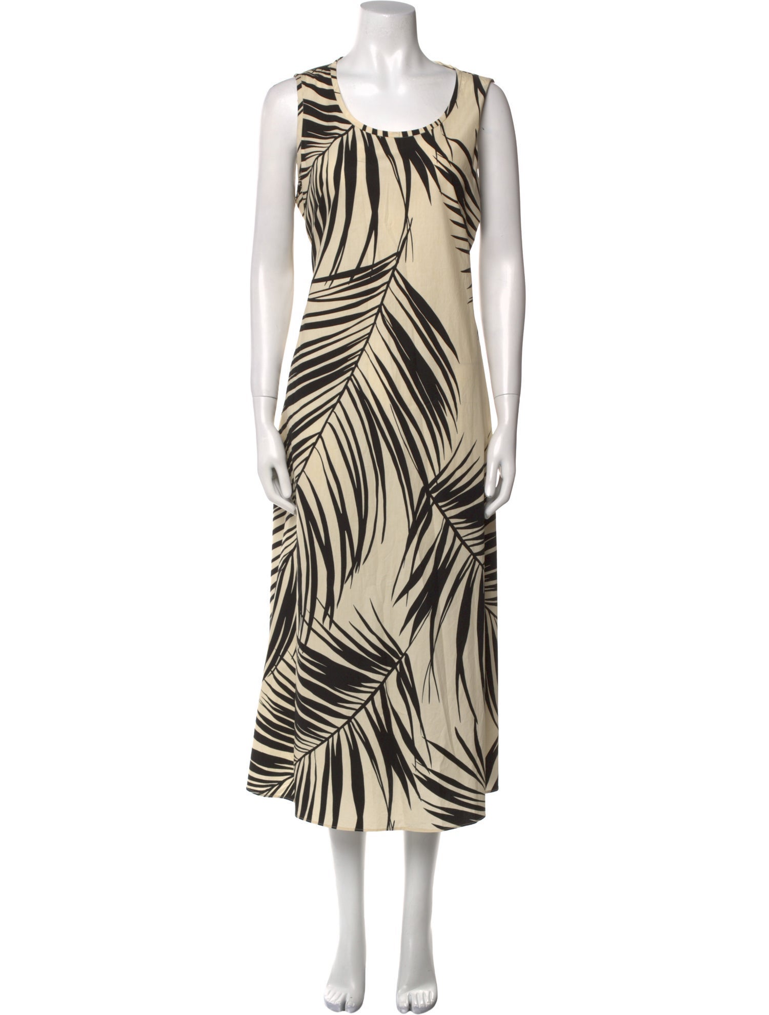 Max Mara Studio Printed Long Dress