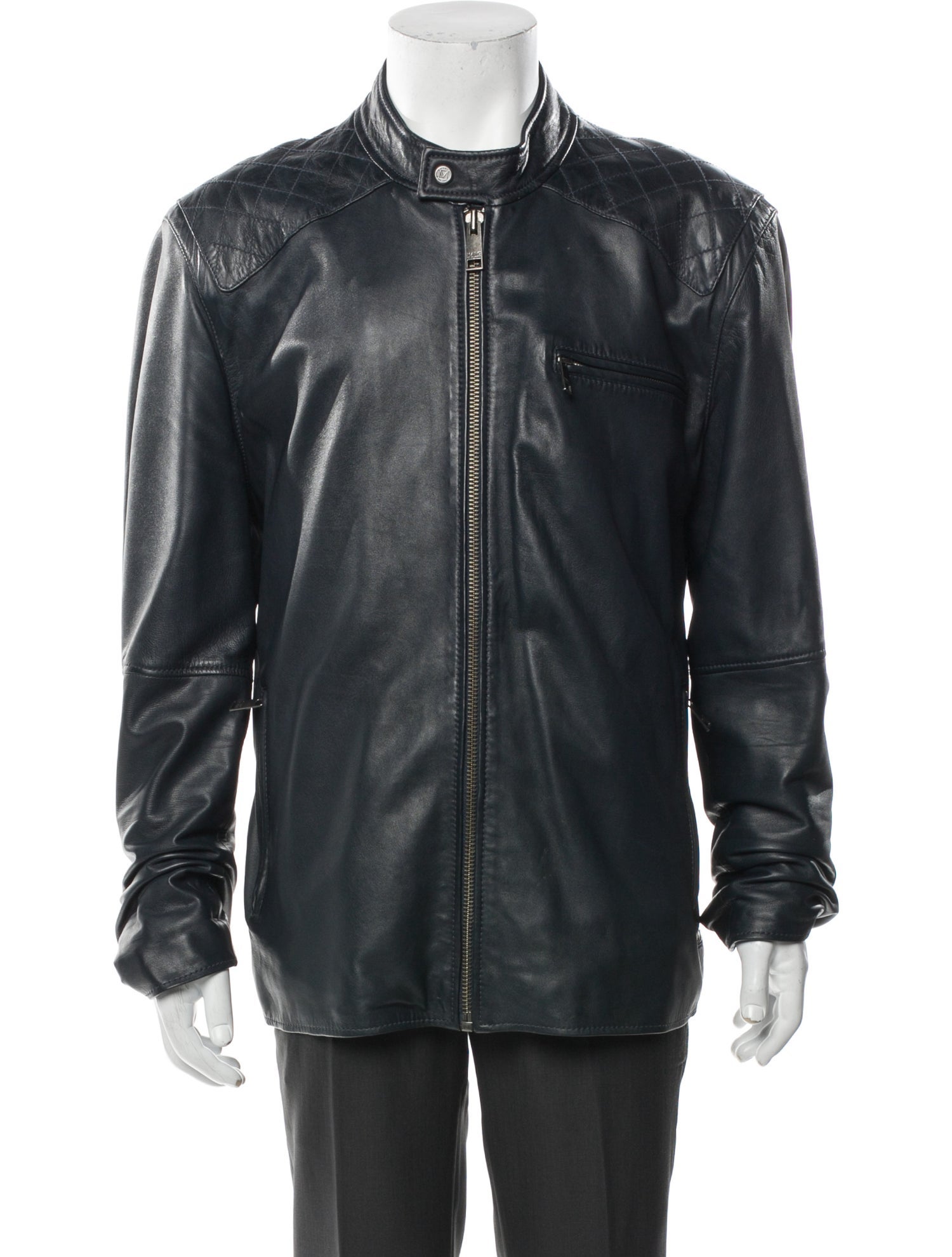 Marc New York by Andrew Marc Leather Moto Jacket