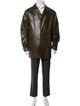 Marc New York by Andrew Marc Leather Overcoat