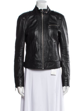 Marc New York by Andrew Marc Leather Biker Jacket