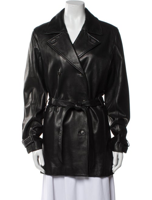 Marc New York by Andrew Marc Leather Trench Coat