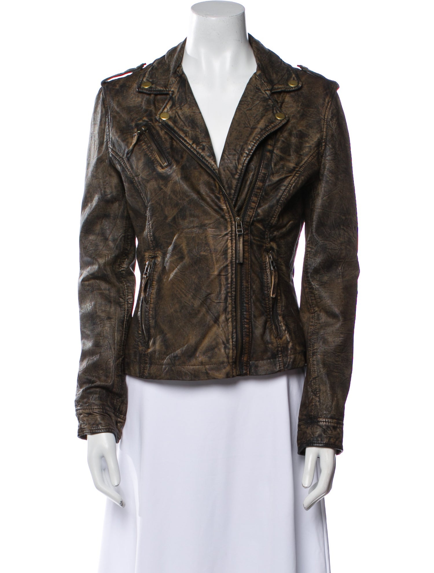 Marc New York by Andrew Marc Leather Biker Jacket