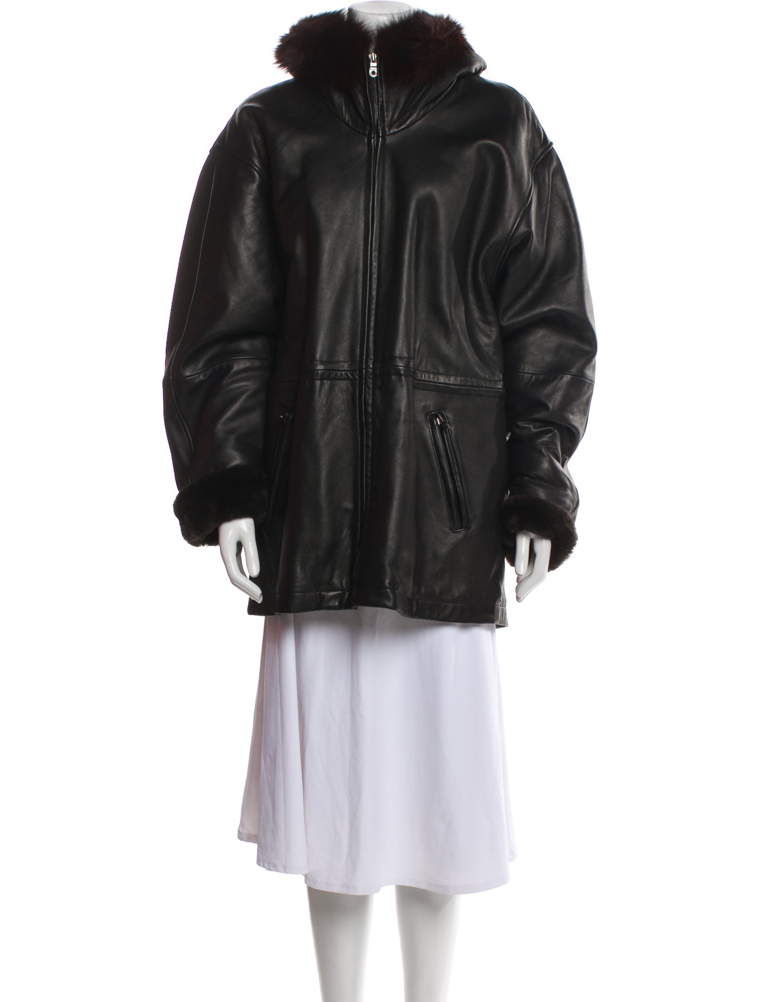 Marc New York by Andrew Marc Leather Coat