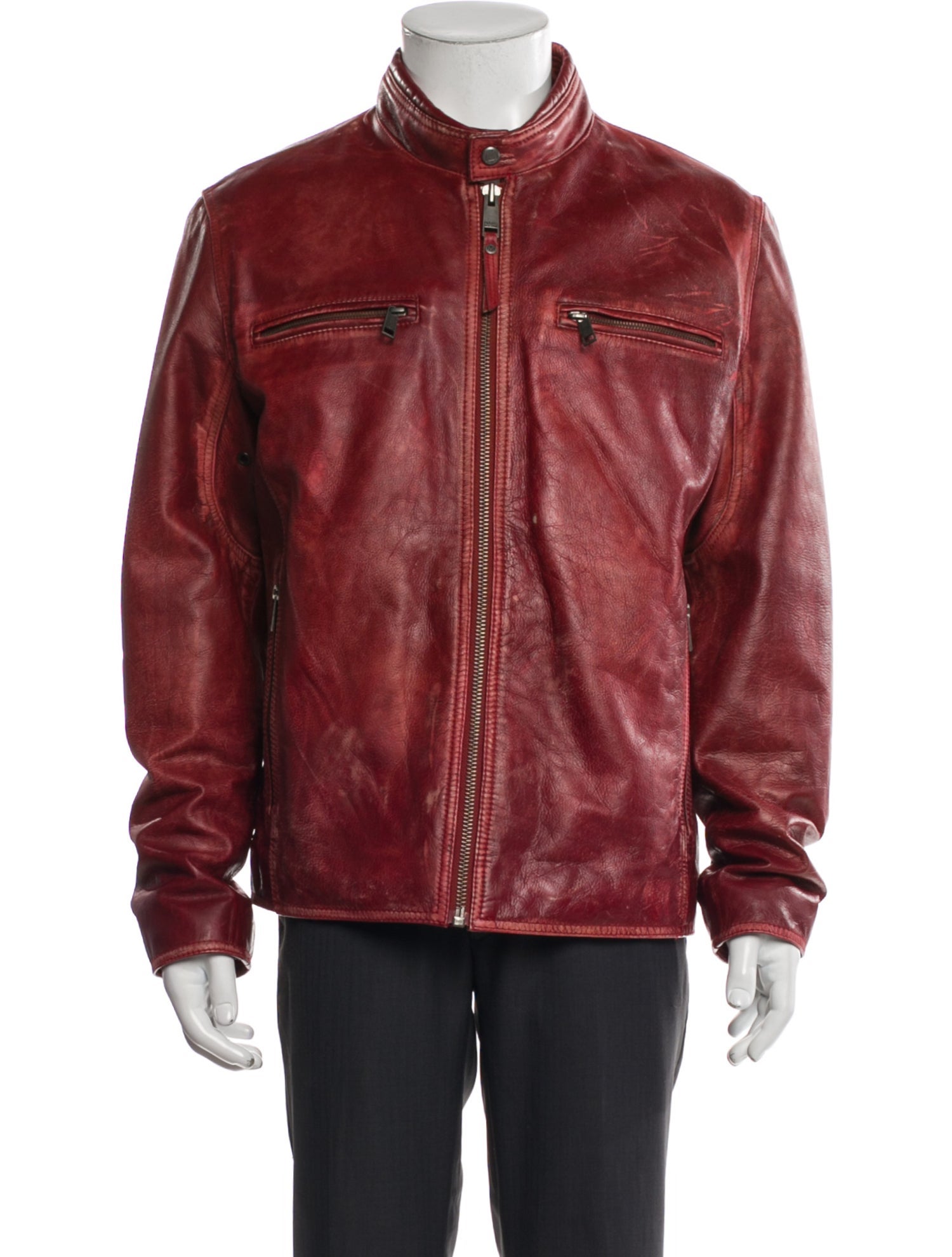 Marc New York by Andrew Marc Leather Moto Jacket