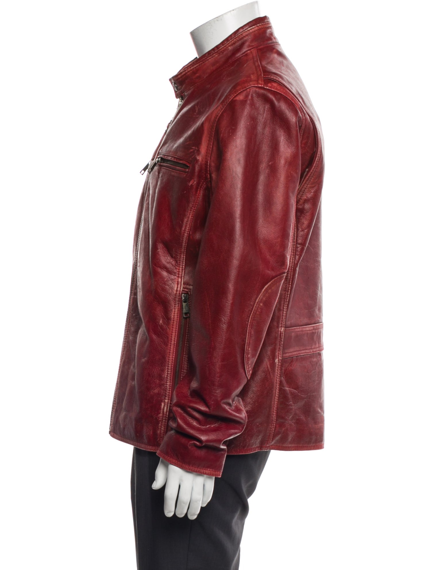 Marc New York by Andrew Marc Leather Moto Jacket