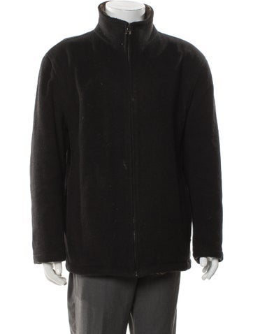 Pre-owned Marc New York Wool Parka In Gray