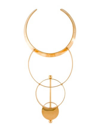 Monica Sordo Open Circle Choker Necklace