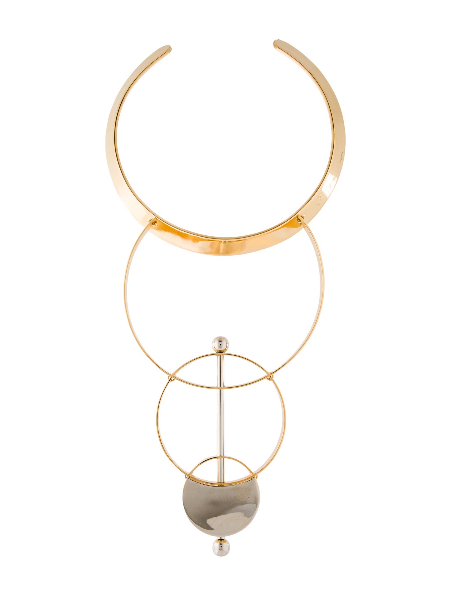 Monica Sordo Open Circle Choker Necklace