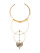 Monica Sordo Open Circle Choker Necklace