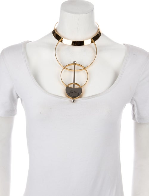 Monica Sordo Open Circle Choker Necklace