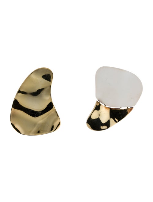 Monica Sordo x Nausheen Shah Mismatch Geometric Stud Earrings