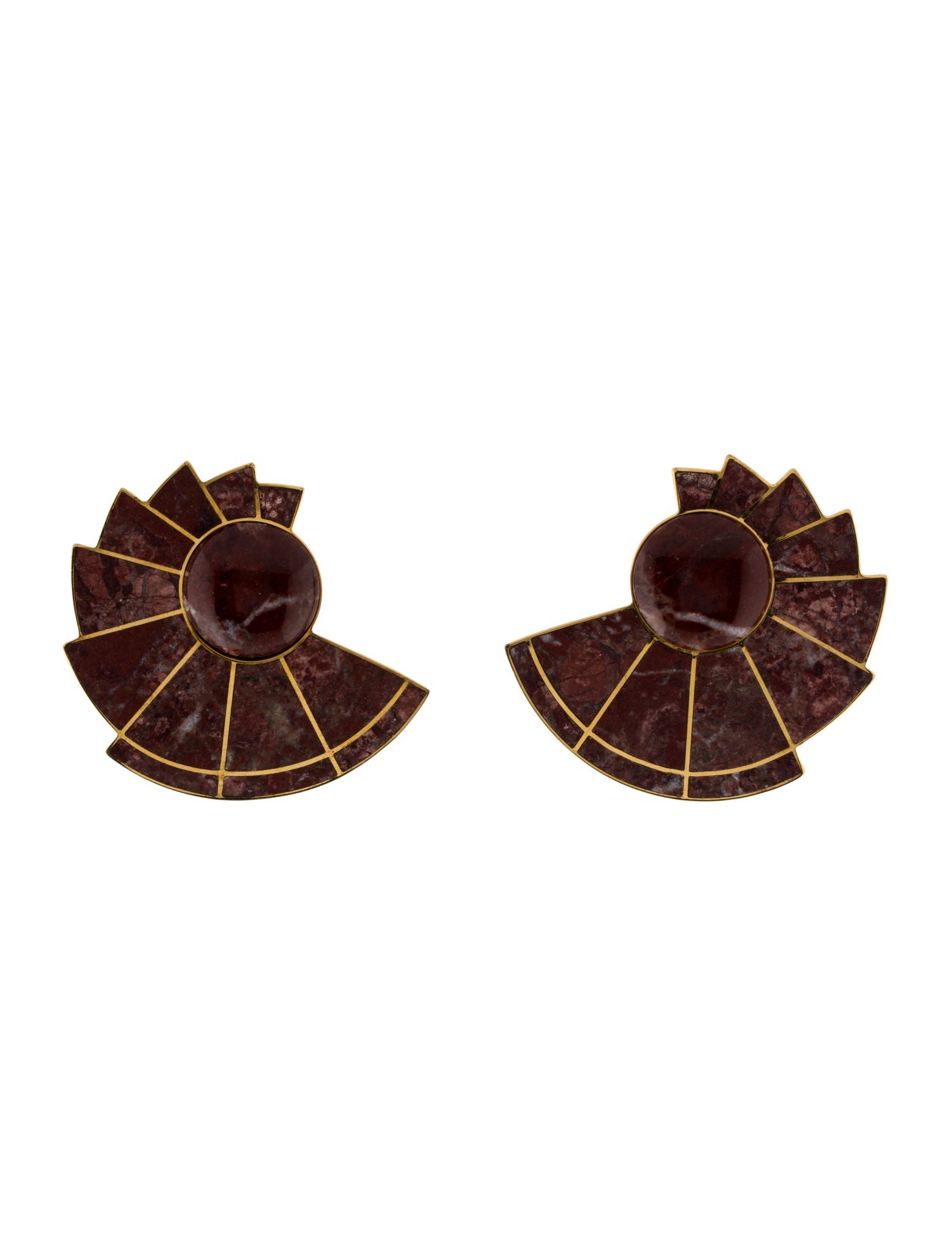 Monica Sordo Nautilus Ear Clip Earrings