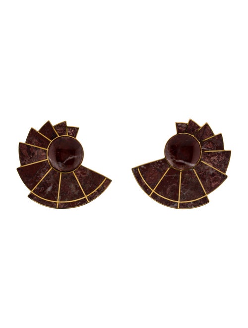 Monica Sordo Nautilus Ear Clip Earrings
