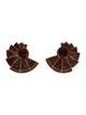 Monica Sordo Nautilus Ear Clip Earrings