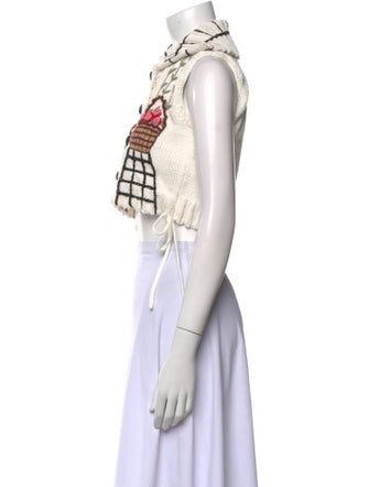 Mandana Printed Crew Neck Sweater