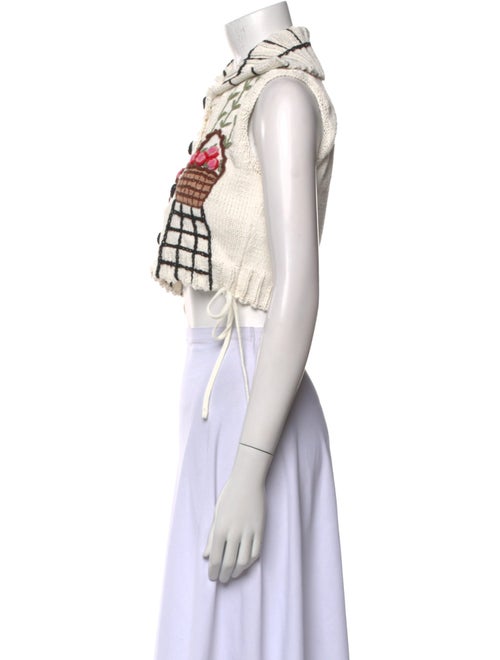 Mandana Printed Crew Neck Sweater