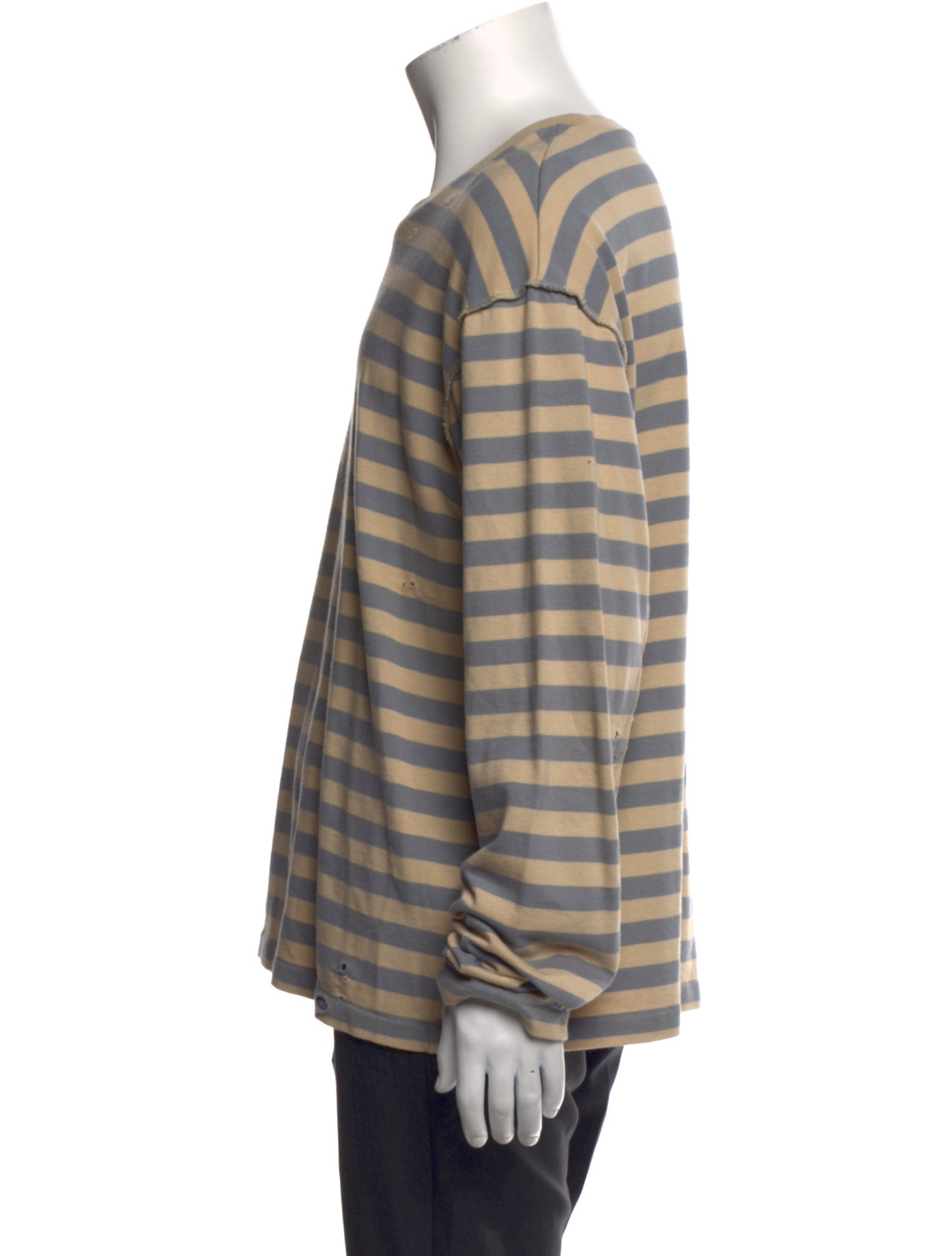 mfpen Striped Crew Neck Pullover