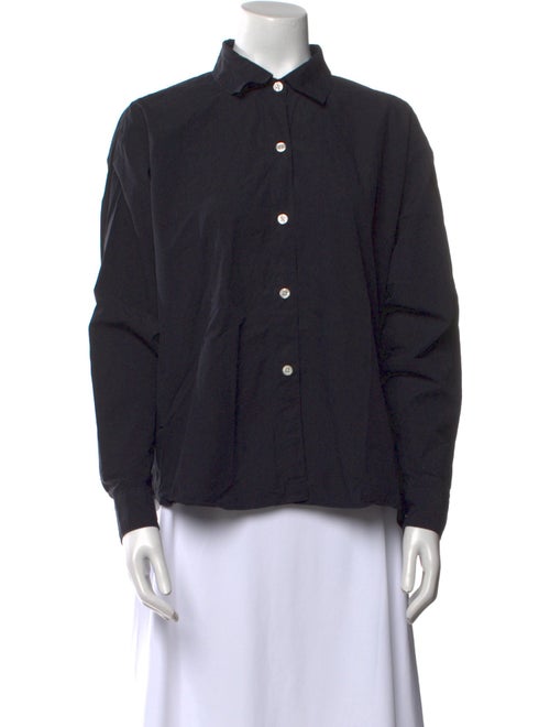 mfpen Long Sleeve Button-Up Top