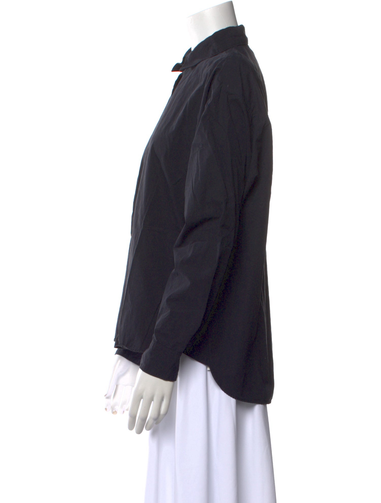 mfpen Long Sleeve Button-Up Top