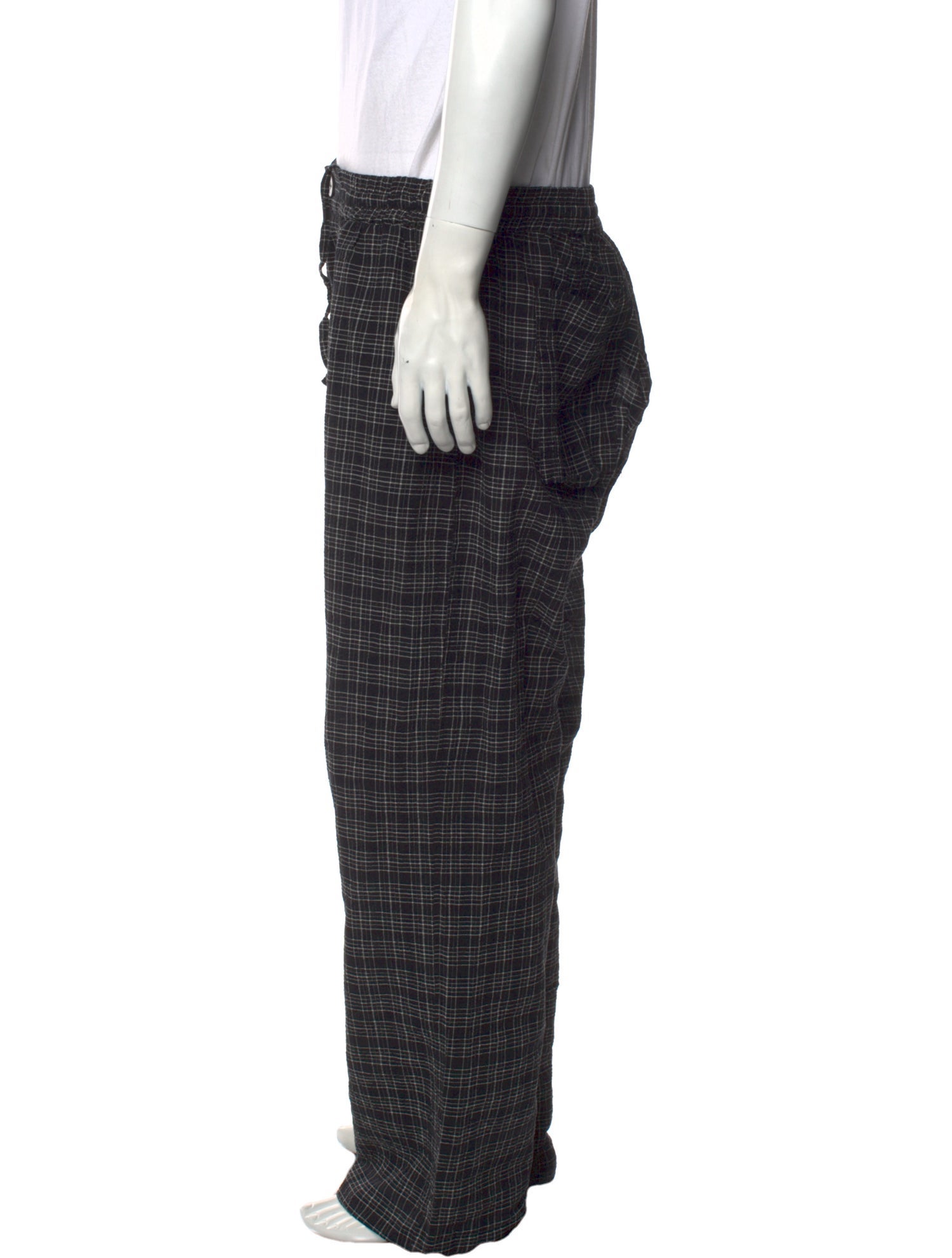 mfpen Plaid Print Pants