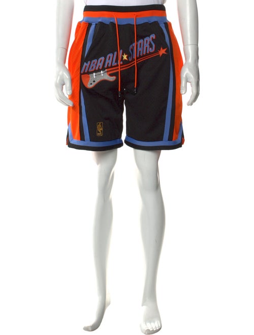 Mitchell & Ness x Just Don Striped Jogger Shorts