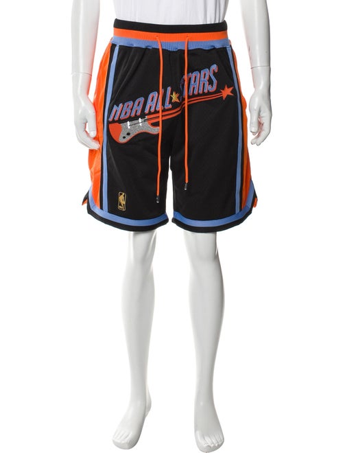 Mitchell & Ness x Just Don Striped Jogger Shorts