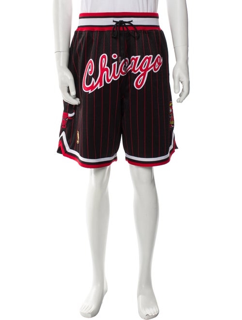 Mitchell & Ness x Just Don Striped Jogger Shorts