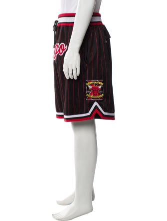 Mitchell & Ness x Just Don Striped Jogger Shorts