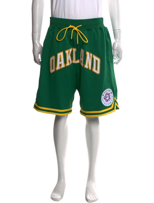 Mitchell & Ness x Just Don Graphic Print Jogger Shorts