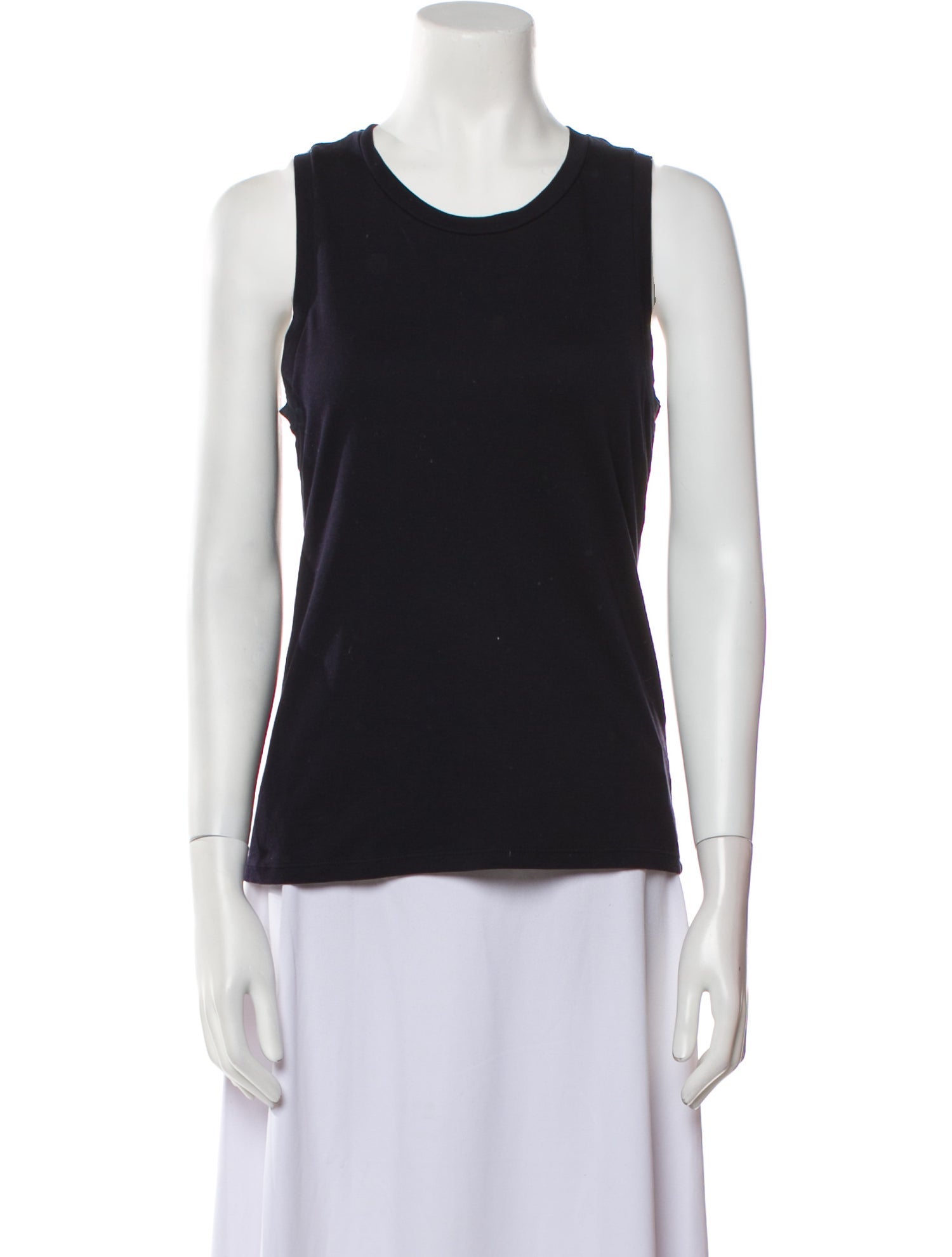 Misha Nonoo Scoop Neck Sleeveless Top