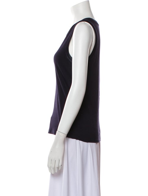 Misha Nonoo Scoop Neck Sleeveless Top