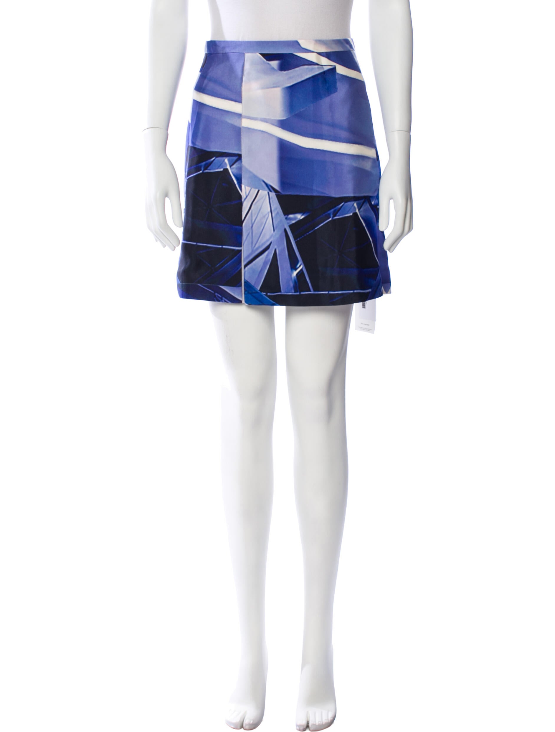 Misha Nonoo Silk Mini Skirt