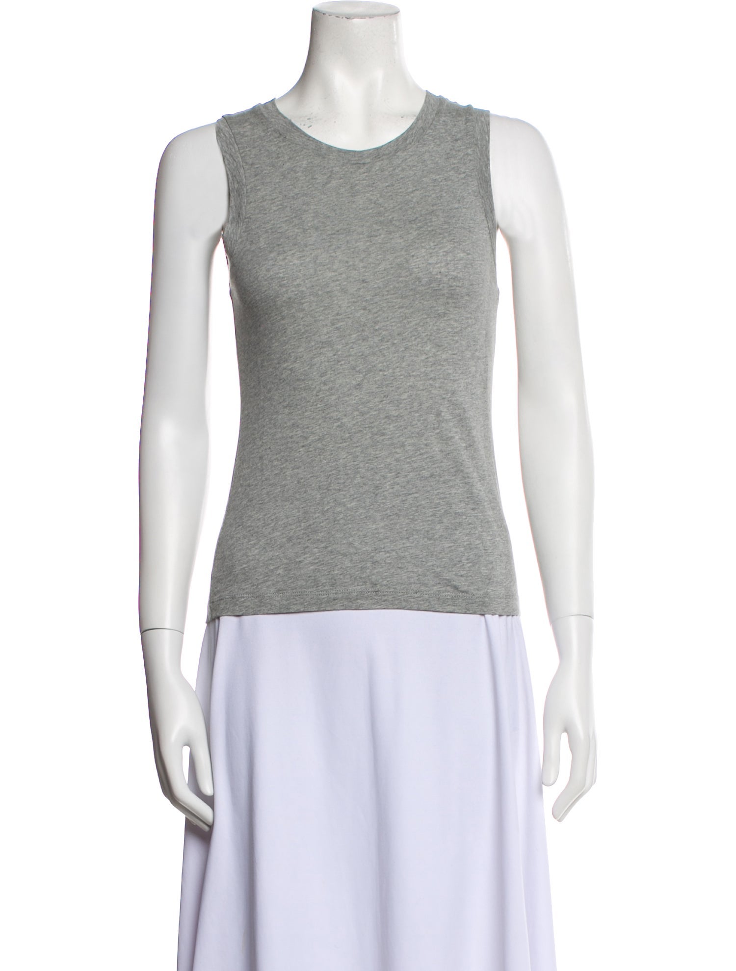 Misha Nonoo Scoop Neck Sleeveless Top