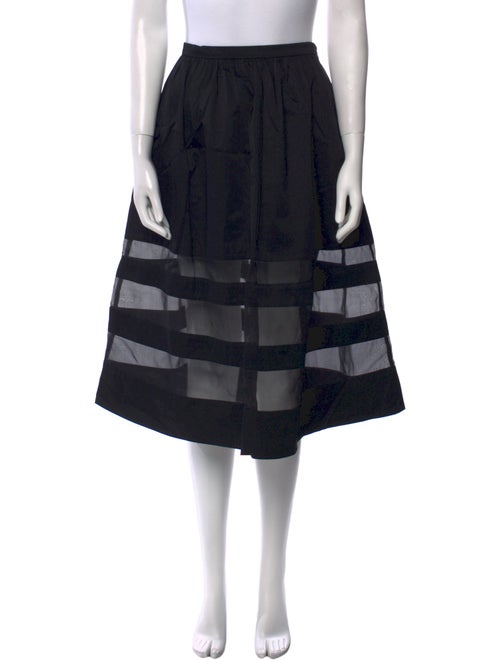 Misha Nonoo Printed Knee-Length Skirt