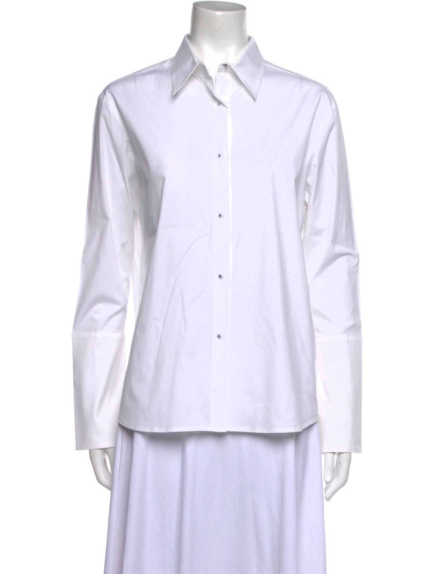 Misha Nonoo Long Sleeve Button-Up Top