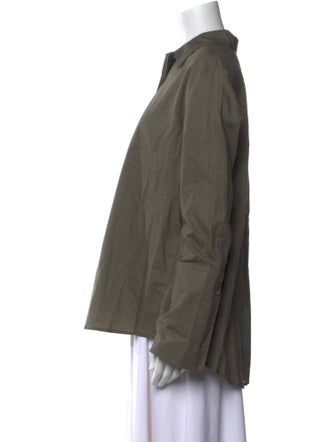 Misha Nonoo Long Sleeve Button-Up Top