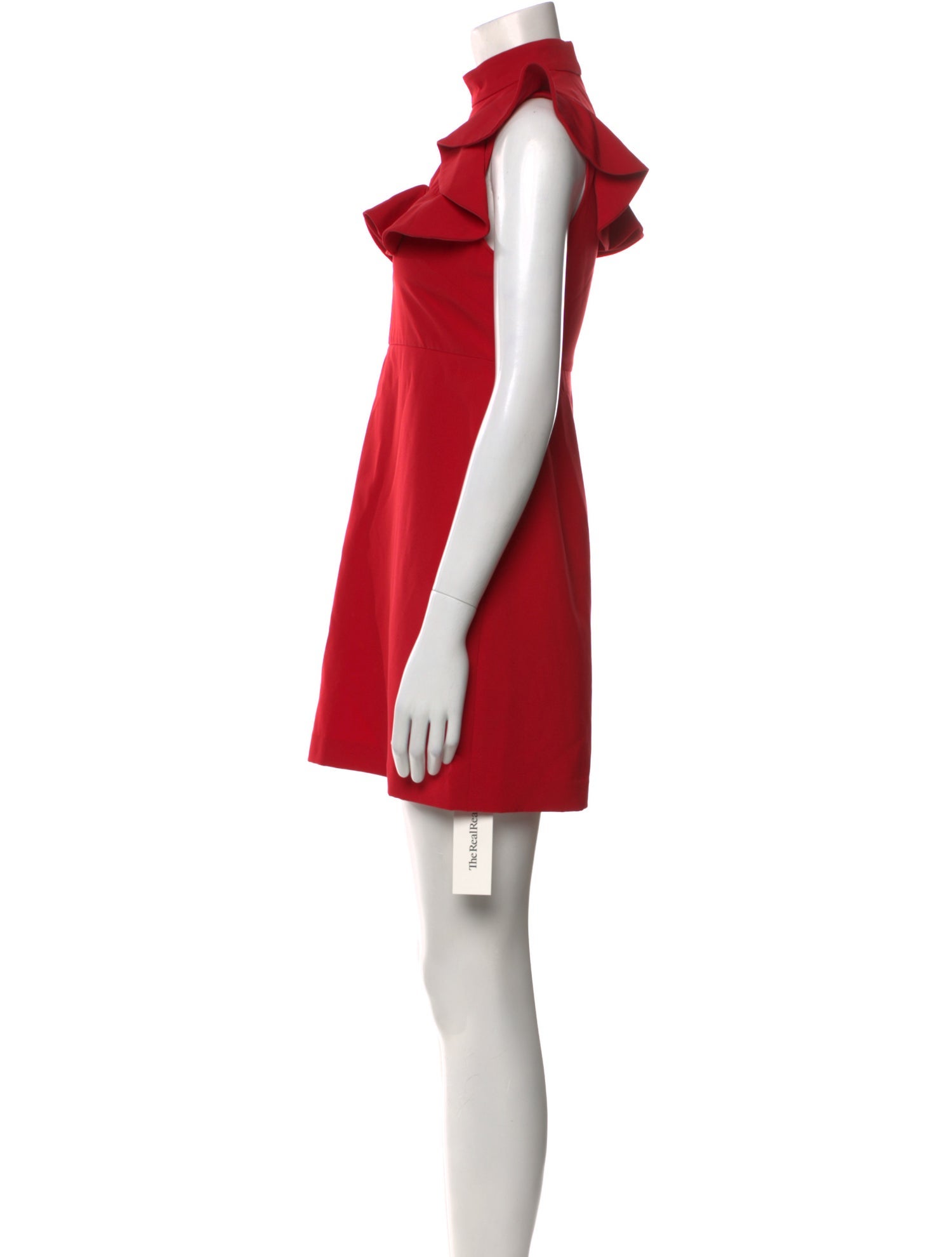 Misha Nonoo Mock Neck Mini Dress