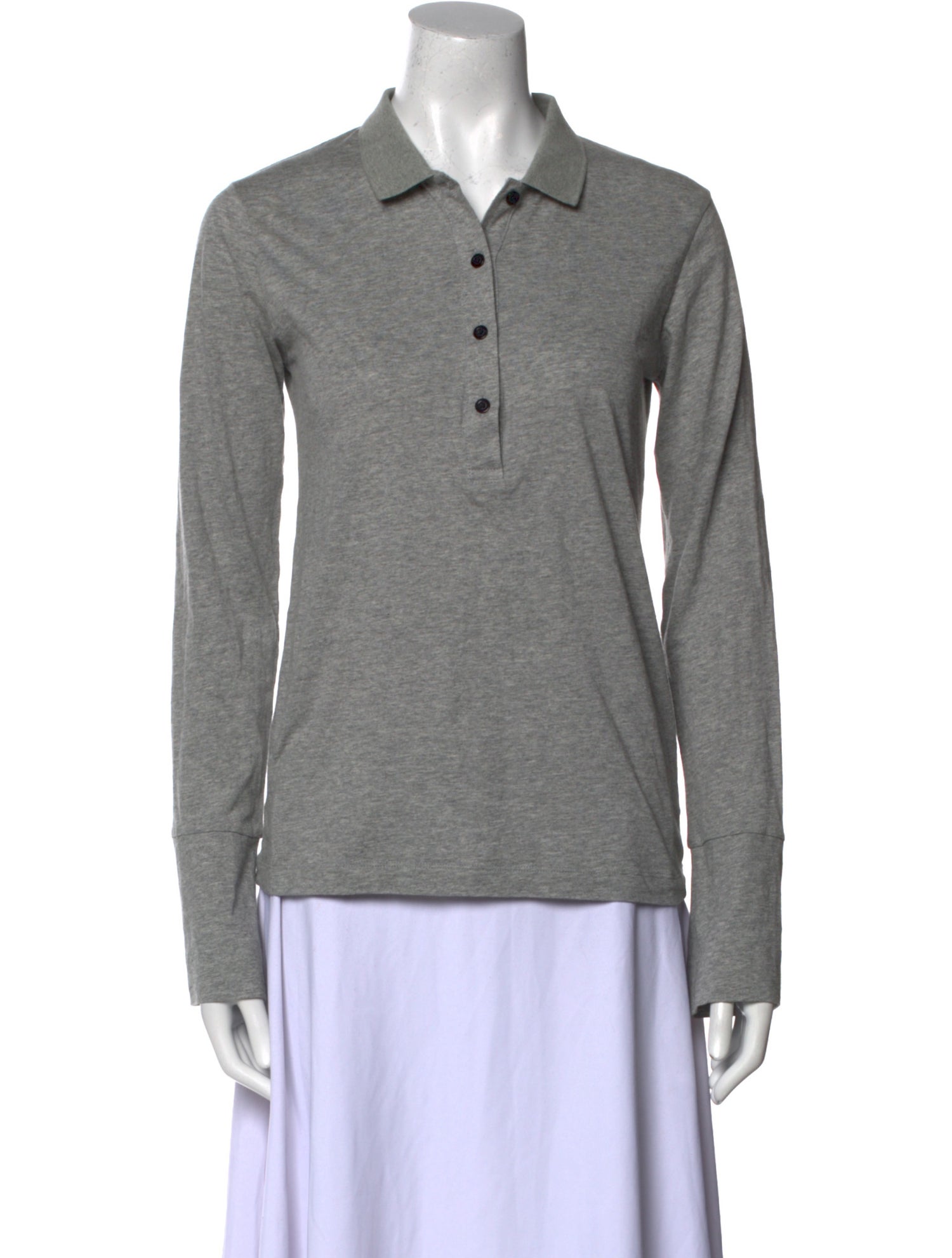 Misha Nonoo Long Sleeve Polo