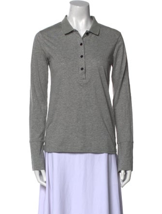 Misha Nonoo Long Sleeve Polo