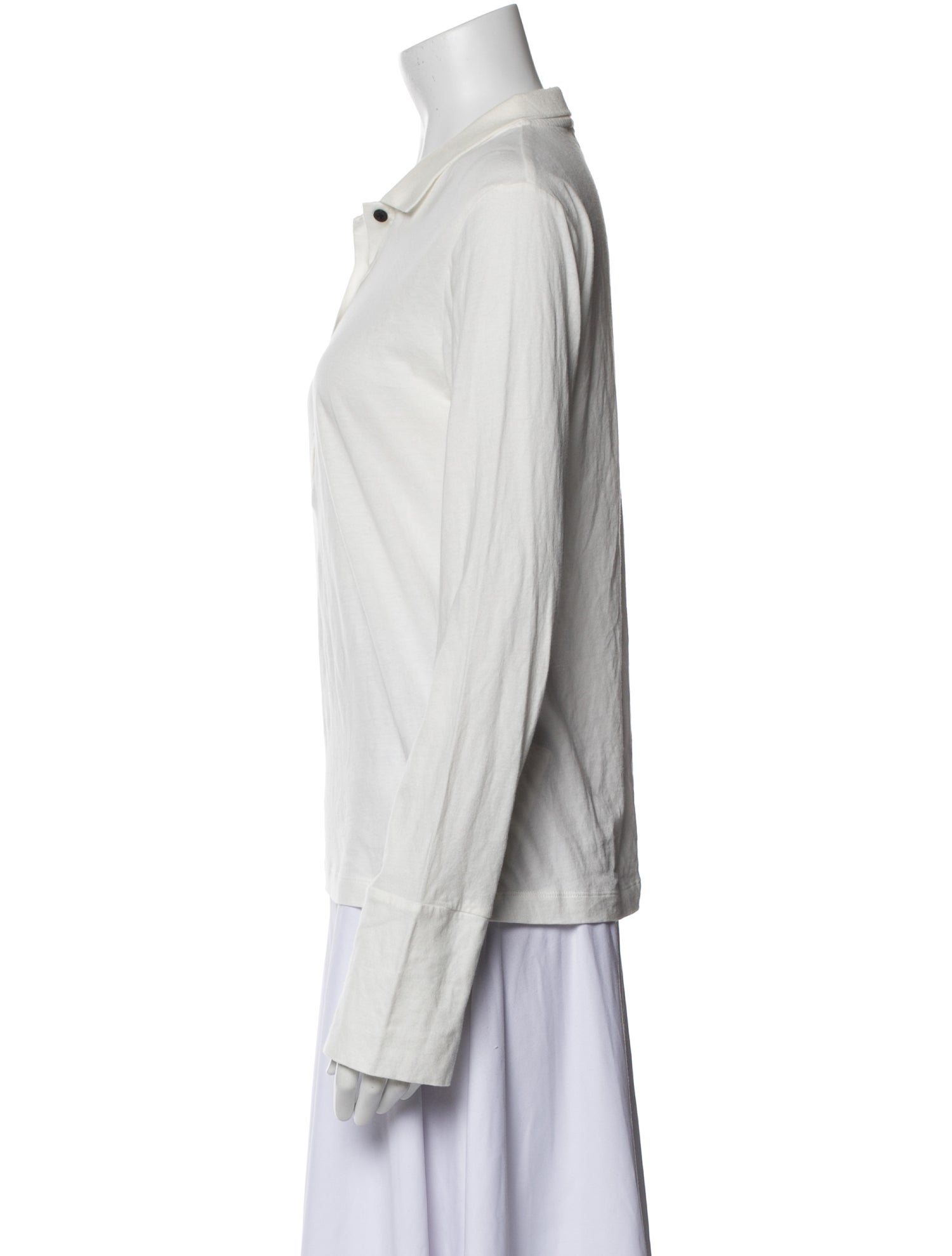 Misha Nonoo Long Sleeve Polo