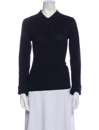 Misha Nonoo Long Sleeve Polo