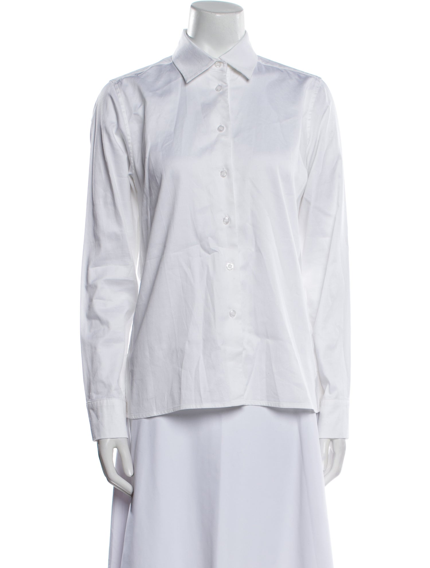 Misha Nonoo Long Sleeve Button-Up Top