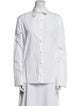 Misha Nonoo Husband Long Sleeve Button-Up Top