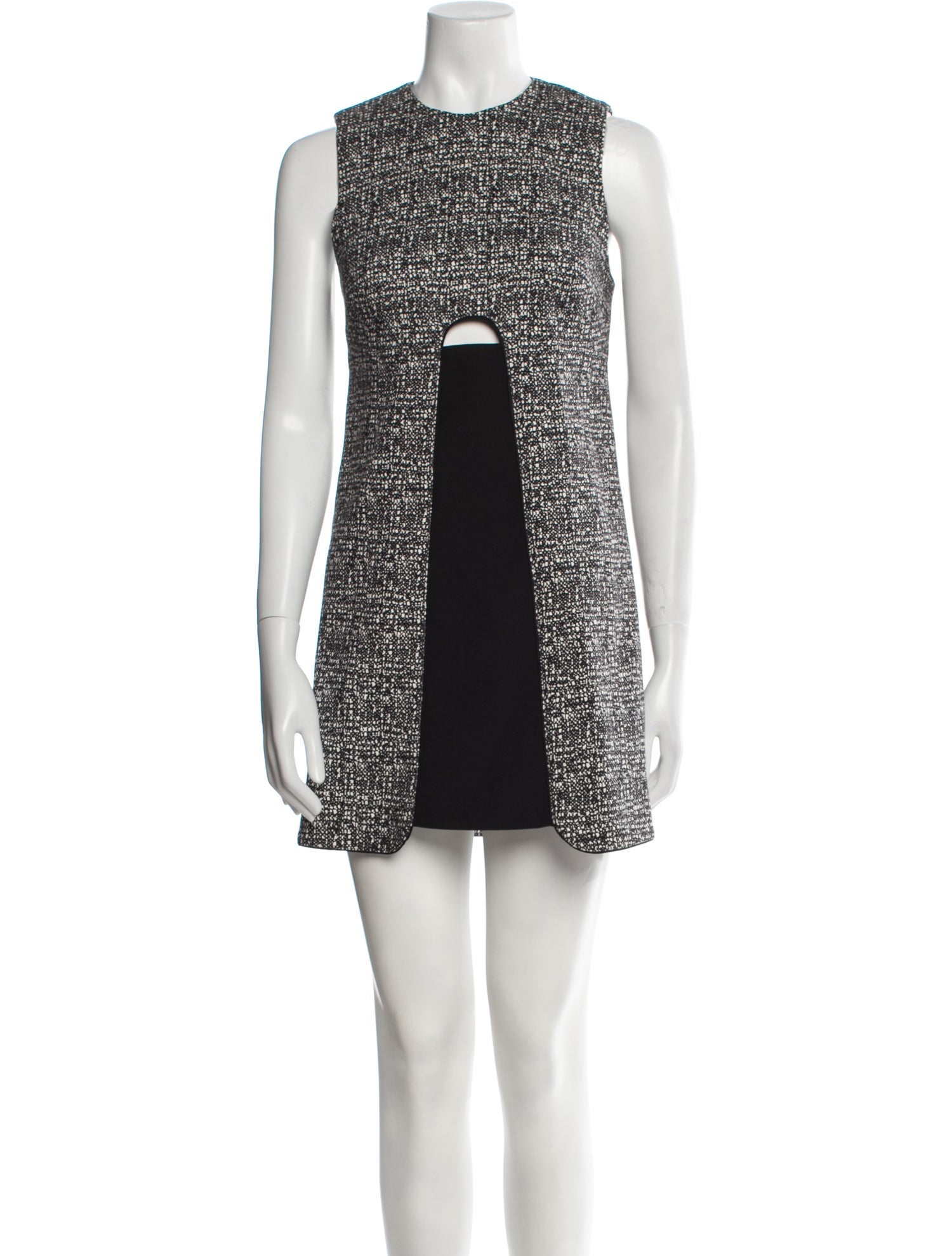 Misha Nonoo Crew Neck Mini Dress