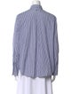 Misha Nonoo Striped Long Sleeve Button-Up Top