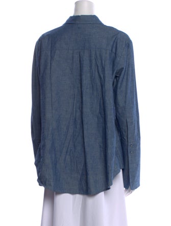 Misha Nonoo Long Sleeve Button-Up Top