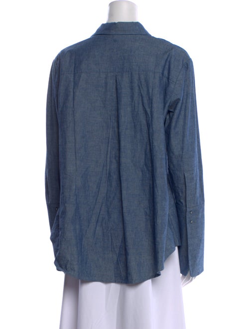 Misha Nonoo Long Sleeve Button-Up Top