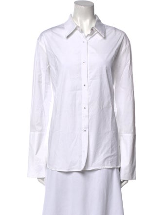 Misha Nonoo Long Sleeve Button-Up Top