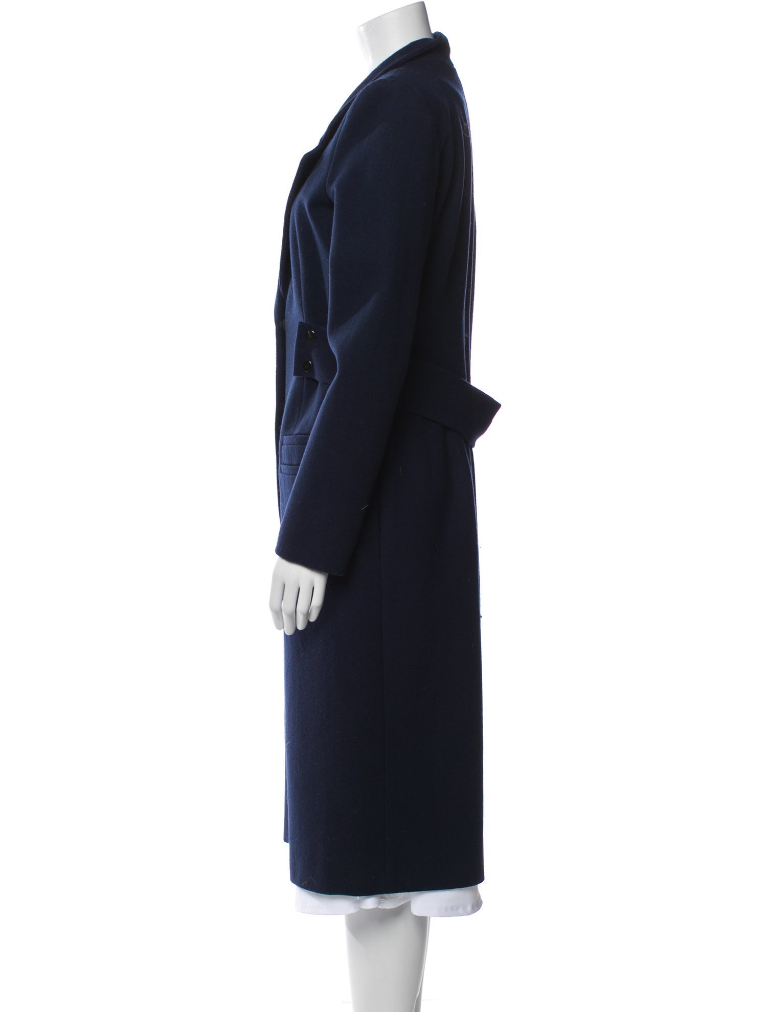 Misha Nonoo Wool Fur Coat