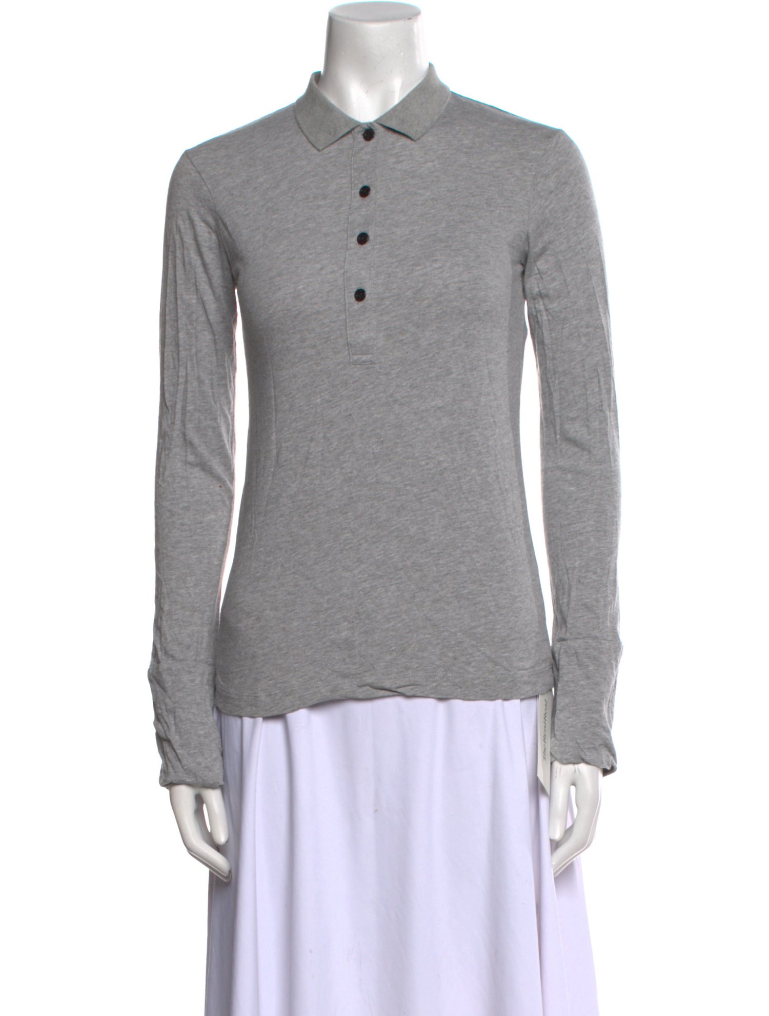 Misha Nonoo Long Sleeve Polo